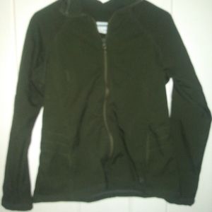 Olive green zip up